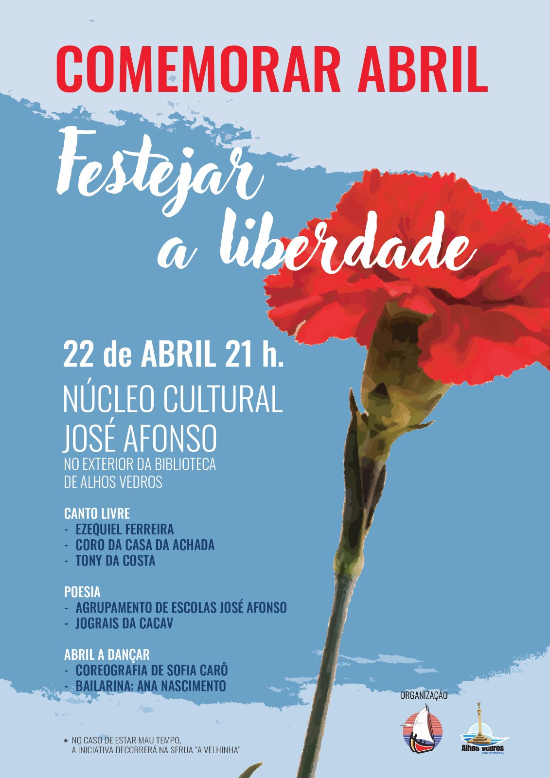 Comemorar Abril - Festejar a Liberdade
