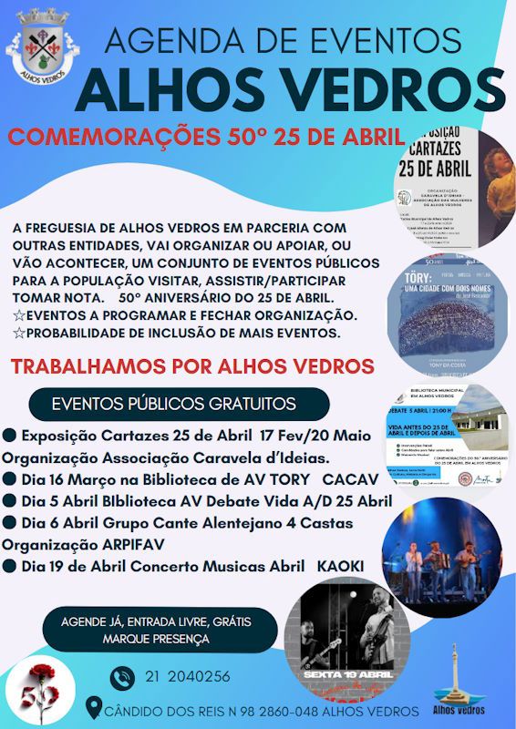 Comemoracoes 50 25 De Abril
