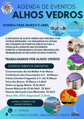 Agenda Eventos Alhos Vedros