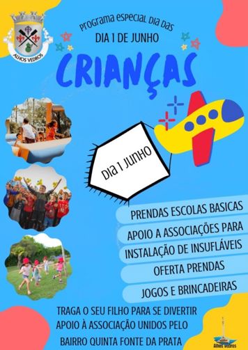 Dia Mundial Crianca Alhos Vedros
