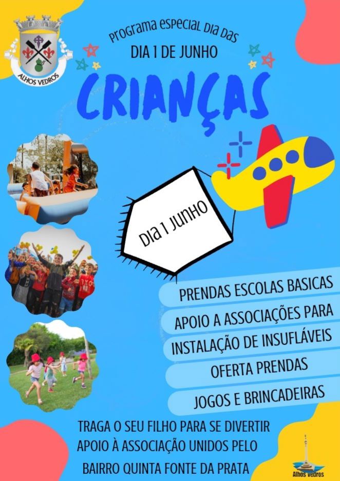 Dia Mundial Crianca Alhos Vedros